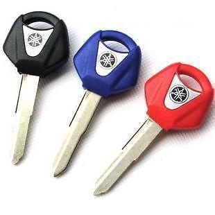 Motorcycle blank replacement key uncut fit yzf r1 r6 fz1 fz6 red black blue 1pcs