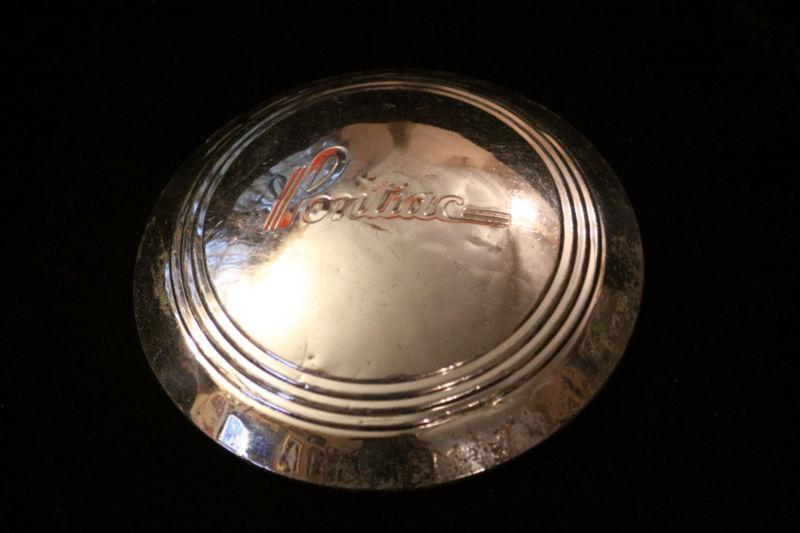 Vintage pontiac dog dish center cap hubcap great man cave gift!!