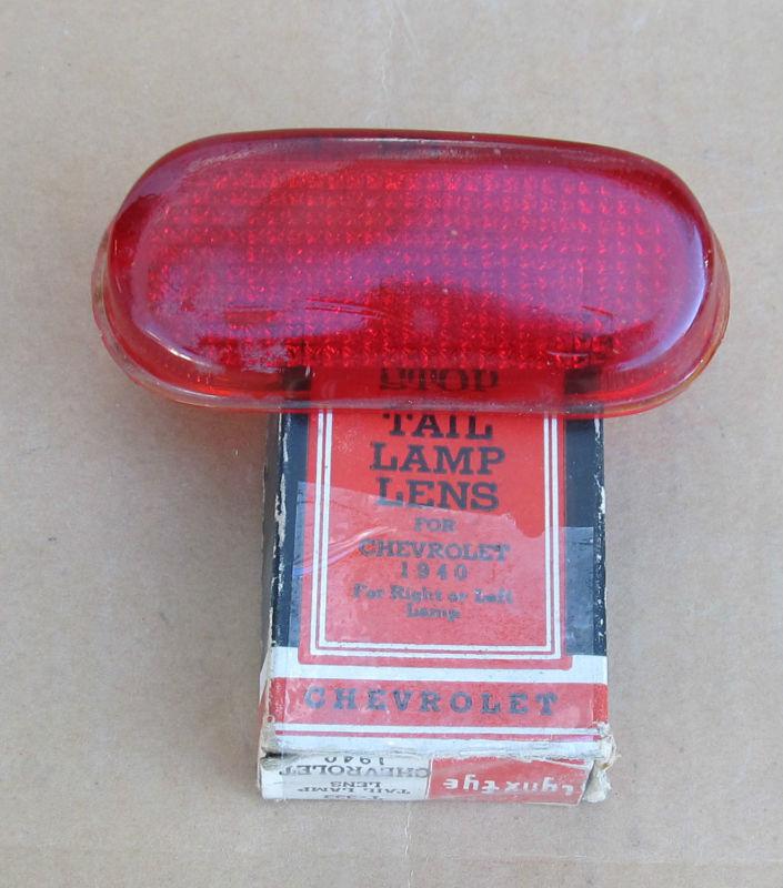40 1940 chevrolet tail lamp lens