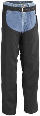 River road kinetic textile chaps black xl/x-large