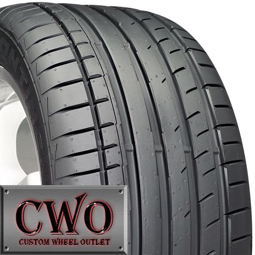 4-new continental extreme contact dw 235/50-18 tires