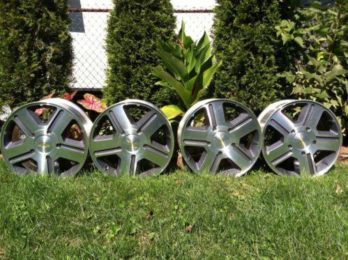 Chevy trailblazer suv rims   17 inch oem wheels set of 4 including center caps
