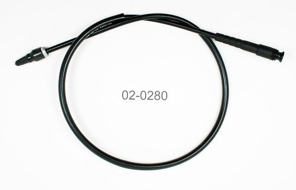 Motion pro black vinyl speedometer cable - honda xr 650 l - 1993-2013 _02-0280