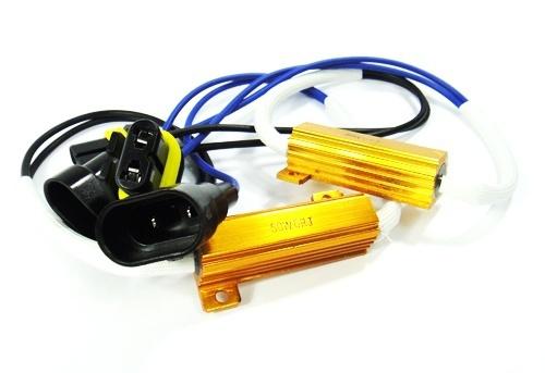9145 h10 9140 led xenon fog light no error load resistor wiring harness adapter
