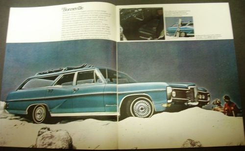 1968 pontiac sales brochure station wagon bonneville safari catalina tempest 68
