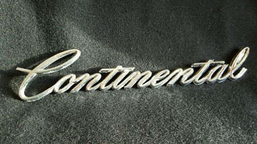 Vintage lincoln continental emblem