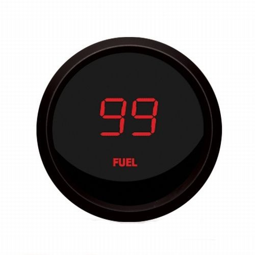 Intellitronix universal digital fuel level gauge red / black bezel m9016-r usa