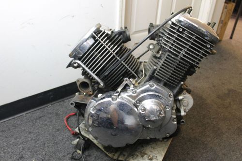02-09 yamaha v star 1100 silverado engine motor w 10,854 miles