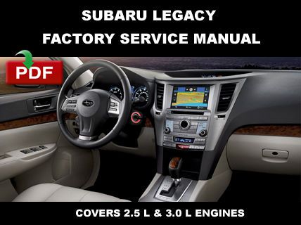 2010 2011 2012 2013 2014 subaru legacy oem service repair workshop fsm manual