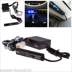 12v blue led display auto vehicle car turbo timer device black pen control unit