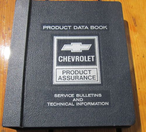 1980 chevrolet cars, camaro, corvette confidential data &amp; specifications, album