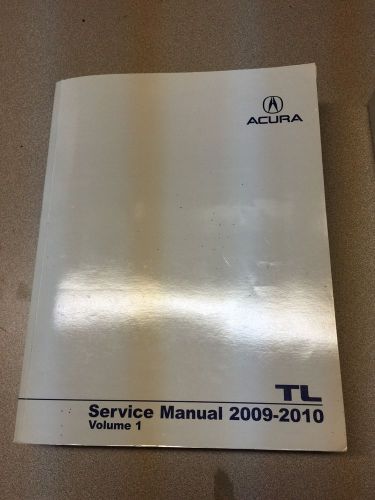 2009 2010 acura tl oem service repair manual