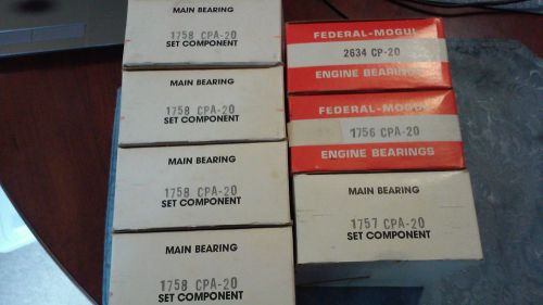 Federal mogul 4934m main bearings .020 mack 672-707 cubic disp.