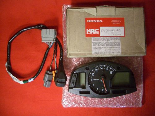 Nos hrc kit honda pc40 cbr600 rr tachometer speedometer includ sub wire harness