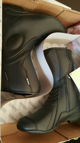 Tcx lady aura plus waterproof black touring  street motorcycle boots sz 8.