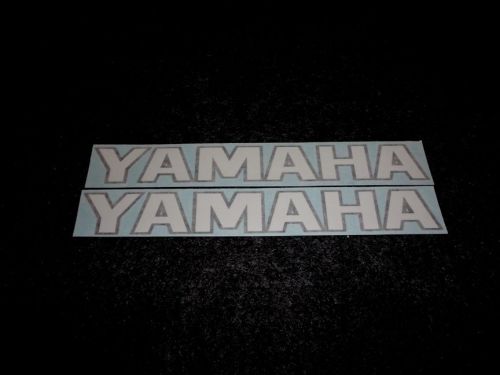 Yamaha boat motor decals 2 or 4 stoke out board in board decals white/black 834