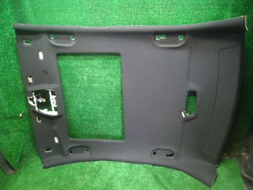 2011 mercedes e350 w212 oem black in color overhead roof headliner w/cut out