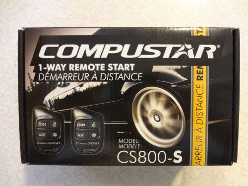Compustar car auto remote start starter &amp; bypass module bundle for honda &amp; acura