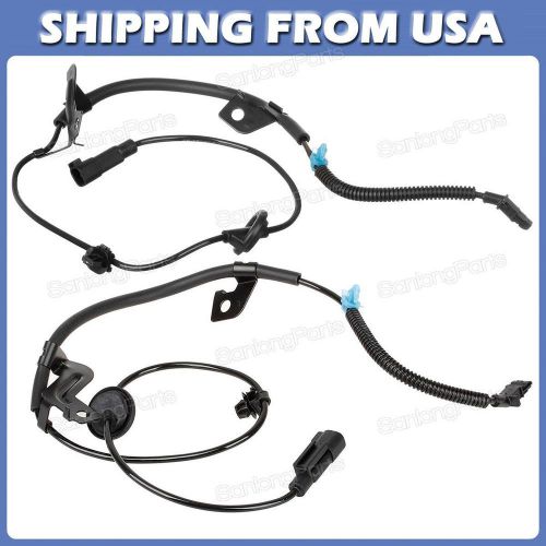 2x abs speed sensor rear left &amp; right for 2007-2012 jeep patriot 2.0l 2.4l awd