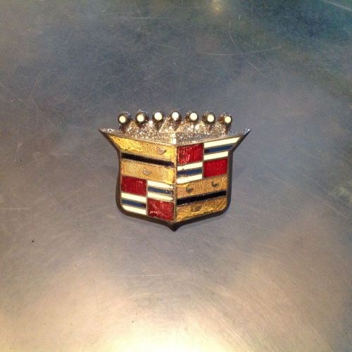 67 68 cadillac deville fleetwood calais hood ornament crest emblem 1490264