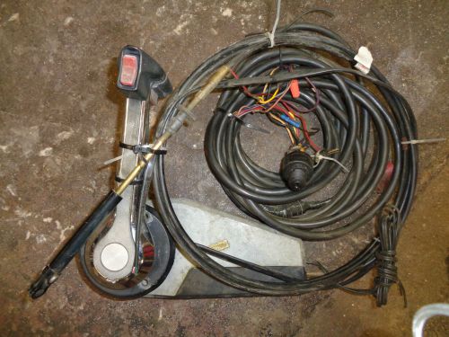 Omc flush mnt controls w/ shift cable &amp; harness w/key  #2 @@@check this out@@@
