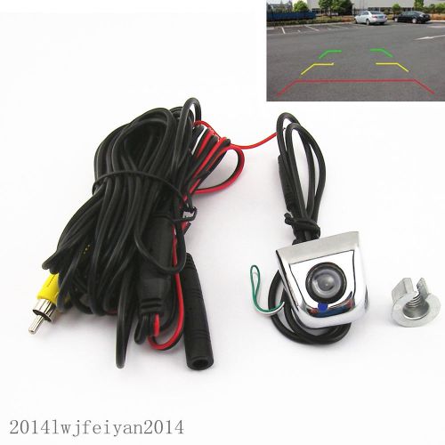 Car license screw 170° wide angle hd camera for rear view backup reverse monitor