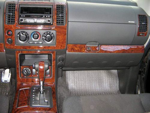 2005 05 2006 2007 2008 interior burl wood dash trim kit set for nissan frontier