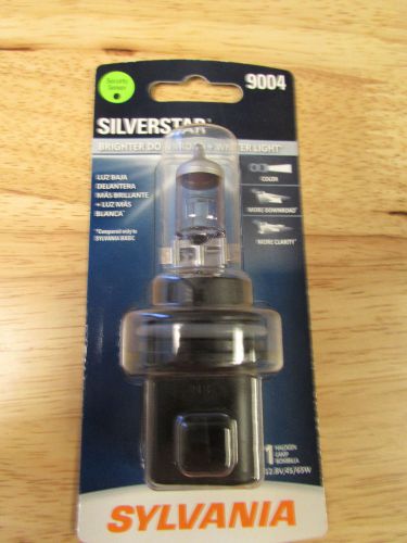 Sylvania 9004 (also fits h4) silverstar high performance halogen headlight bulb