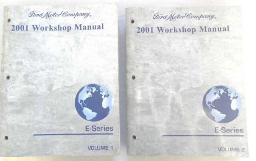 2001 ford econoline e series  service repair manual set