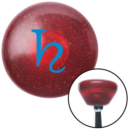 Blue saturn red retro metal flake shift knob with m16 x 1.5 insertmanual lever