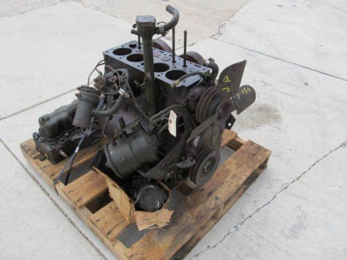 Vintage jeep 4 cyl.f head  engine military m38 a1 engine core for parts
