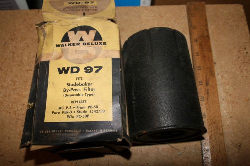 Walker wd97 oil filter element; studebaker 1542739 etc.