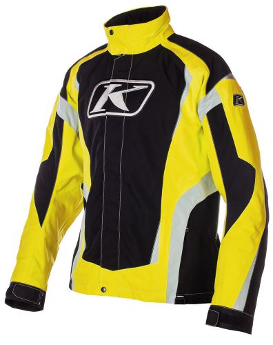 Klim kinetic parka yellow snow snowmobile parka jacket men&#039;s m-3xl
