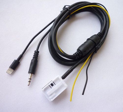 Usb aux in audio charger cable for mercedes comand aps ntg w203 iphone 5 6 s plu
