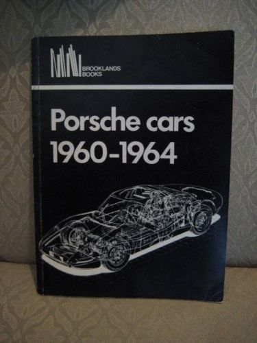Porsche cars 1960-1964 brooklands books