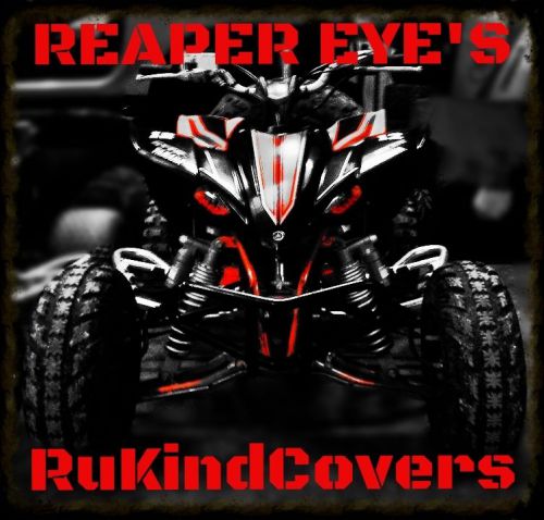 Yamaha raptor 350 450 700 reaper head light covers