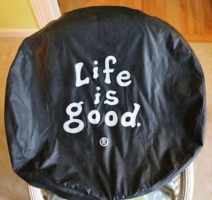 Life is good spare tire cover 28&#034; - 4x4 jeep suv 4x4