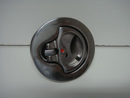 Round &#034;super d&#034; handle lift 3&#034; latch 316 ss locking orcas