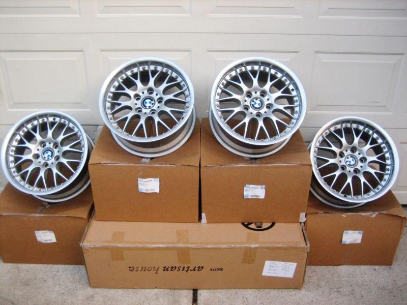 Bmw factory 17 bbs style 42 oem wheels e39 530i e46 e36 e32 e34 e28 m5 e30 m3 z3