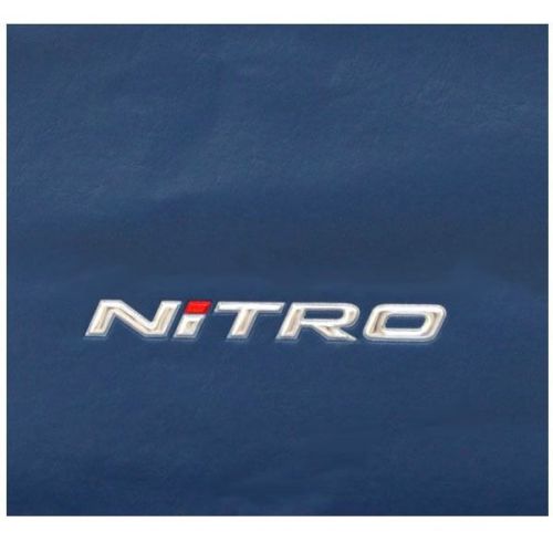 Tracker marine oem mediterranean blue precut nitro emblem boat vinyl upholstery