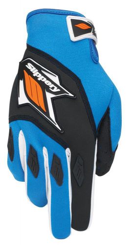 Slippery circuit watercraft wetsuit gloves black/blue/orange xl
