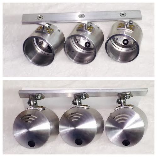 2 5/8in gauge pod set, aluminum gauge pods