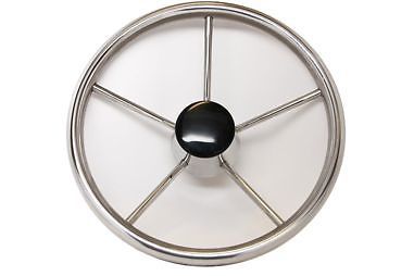 Sea dog #230212 - steering wheel - plastic - 304 stainless steel - 5 spoke 12 in
