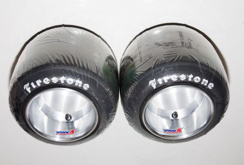 New firestone racing go kart tires &amp; new vank pzero wheels
