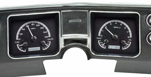 1968 chevy chevelle vhx gauge kit ls3 lsx bb sb black dakota digital