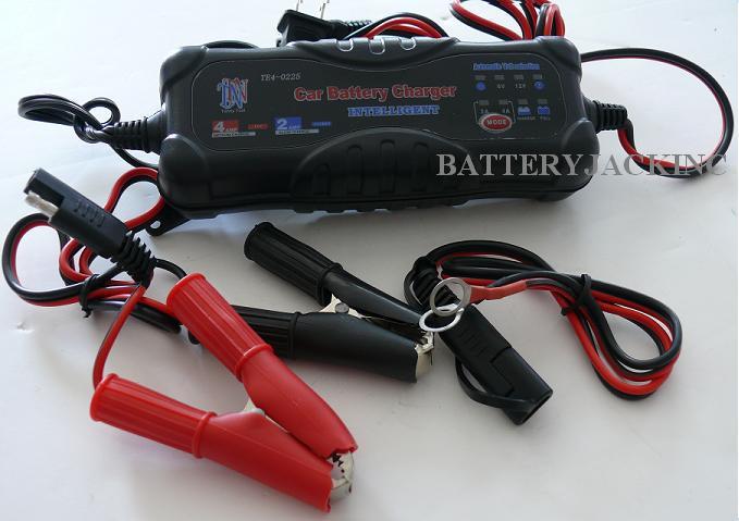  6/12v car truck battery slow charger maintainer and 12v battery recovery