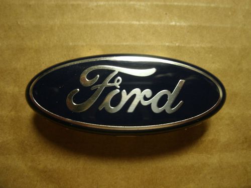 Ford late model oem factory driver/ steering airbag  emblem/badge/logo blue