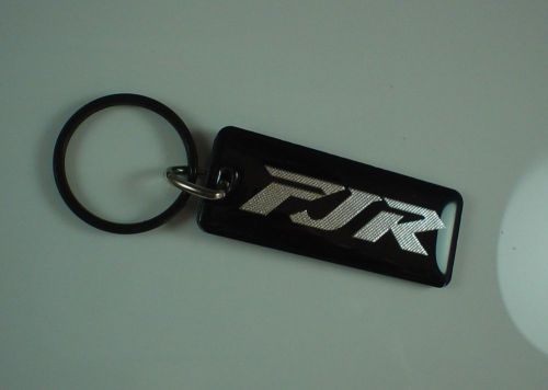 Yamaha fjr motorcycle key chain black / chrome