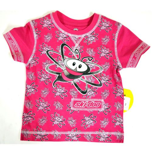 Ski doo kids superbee shirt pink size 2 4535812139