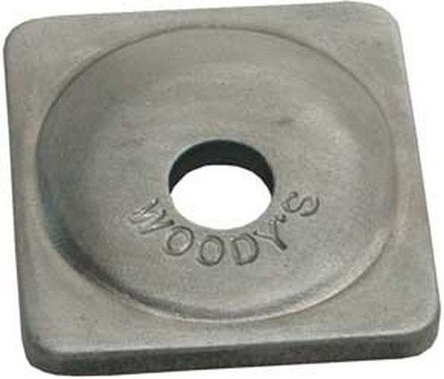 Woodys digger support plates square alum. 5/16&#034; 96/pk | asw2-3775-b
